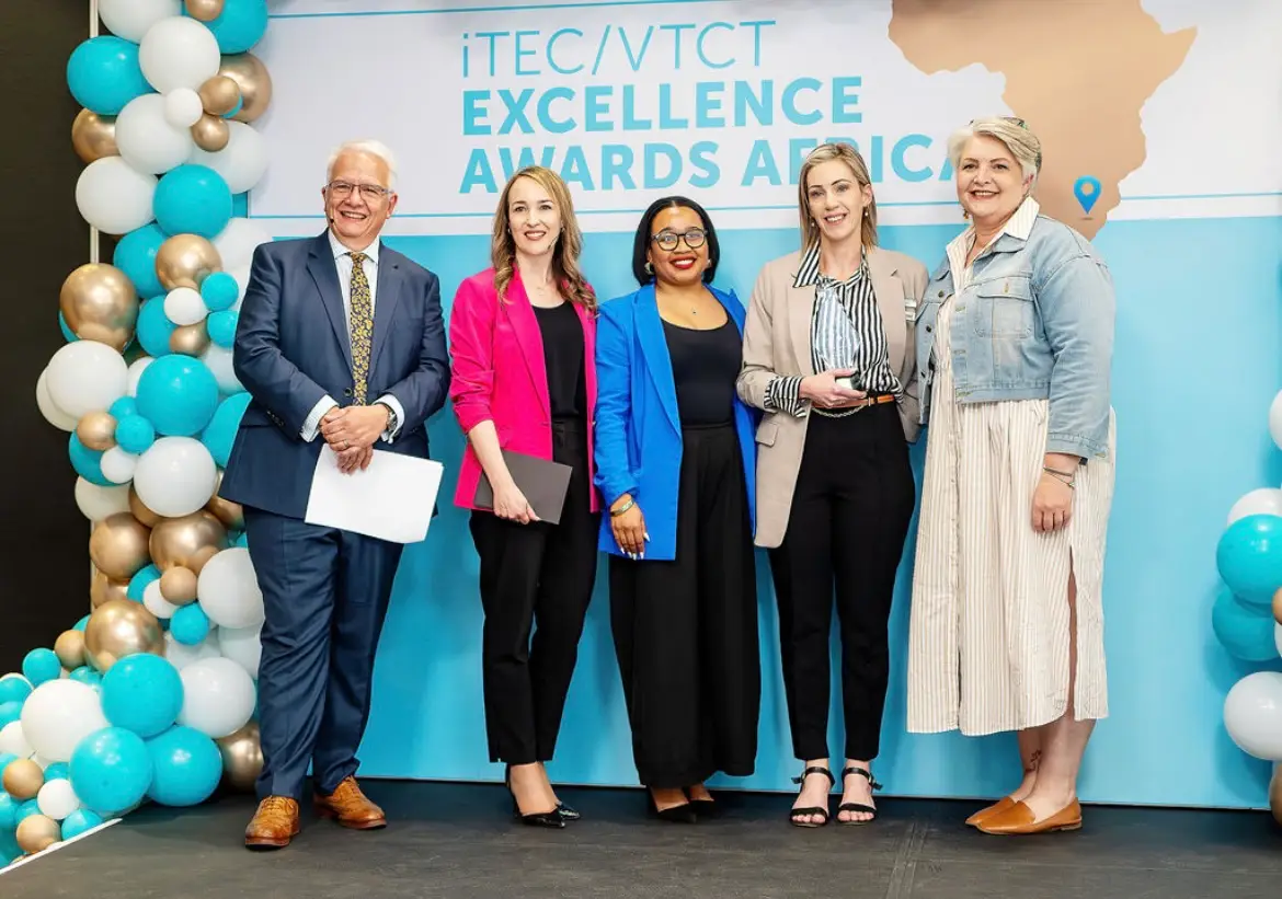 Helderberg School of Beauty team at iTEC/VTCT Excellence Awards